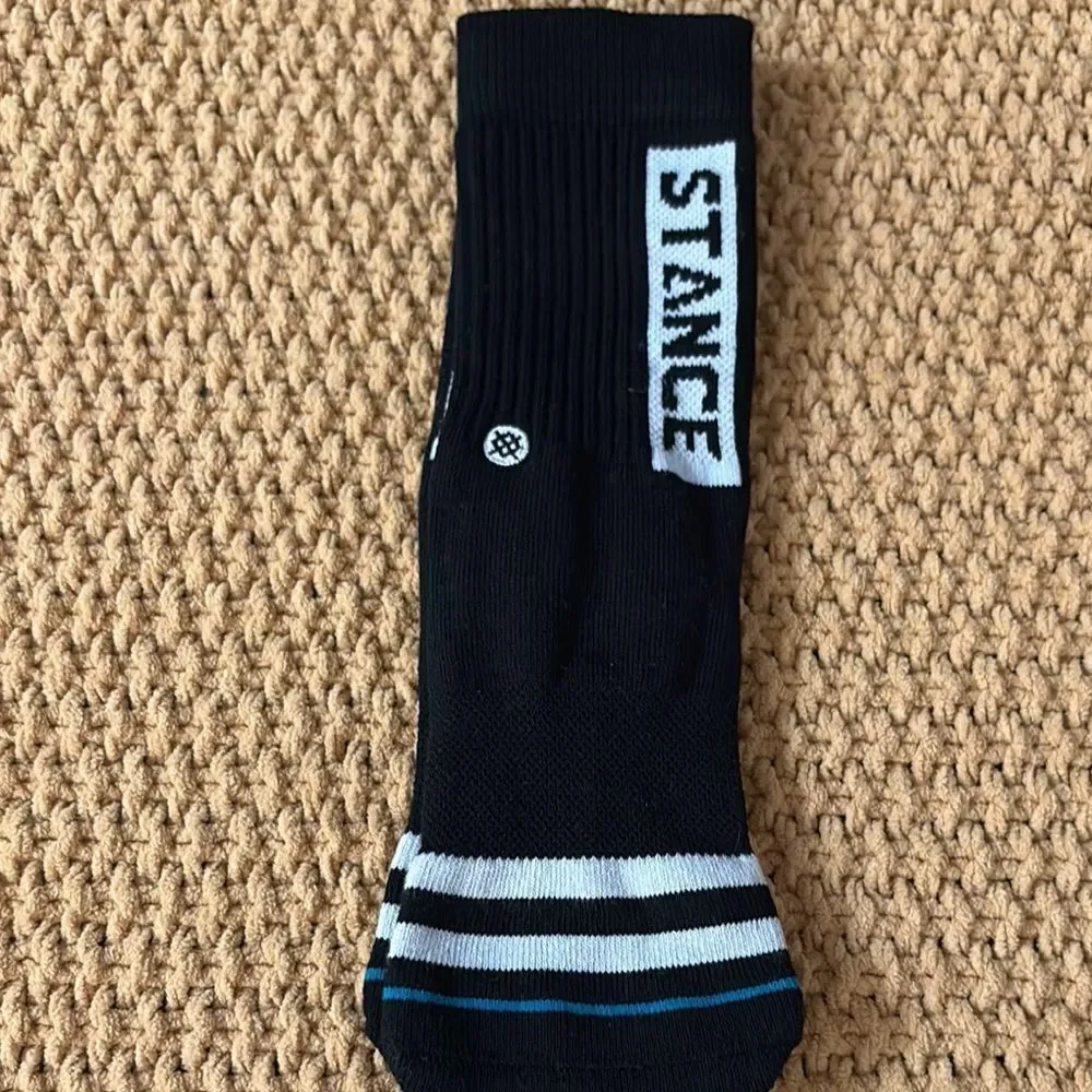 3 Pairs Stance Youth Size Medium(11-2) Crew Casual Socks